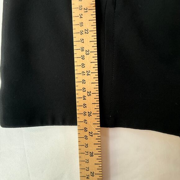 ARITZIA BABATON Redford Moto Vest Black Drapey Crepe Sleeveless Biker Vest SZ 6 - Picture 7 of 16